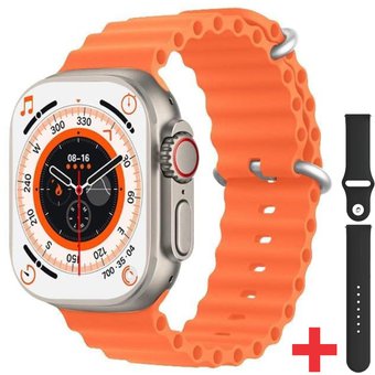 RELOJ SMART ULTRA HK9🔥| (Te obsequiamos las correas naranja y negro para tu combinación)