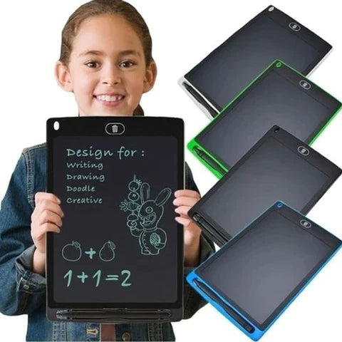 TABLERO MÁGICO PARA NIÑOS LCD 12" PIZARRA DIDACTICA ✅