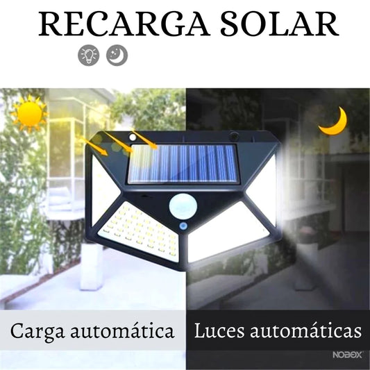 ☀ LAMPARA SOLAR LED CON SENSOR® - ORIGINAL® | ⭐⭐⭐⭐⭐