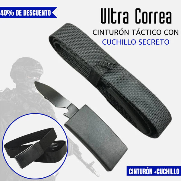 CINTURON TACTICO DE SEGURIDAD 🥷