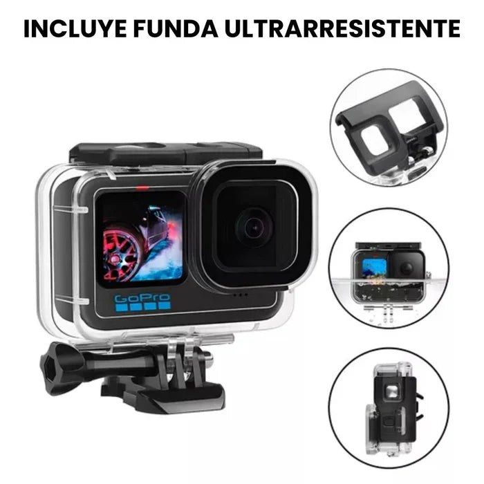 Cámara ULTRAHD 4K + Funda Ultrarresistente de Regalo |ORIGINAL ⭐⭐⭐⭐⭐