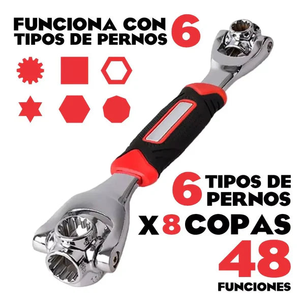 🛠️ LLAVE UNIVERSAL MASTER INGLESA T48™ | 50% DESCUENTO