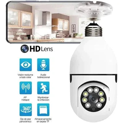 🚨 CÁMARA DE SEGURIDAD ROTATIVA 👀 SECURITYMAX 360° ORIGINAL® | ⭐⭐⭐⭐⭐